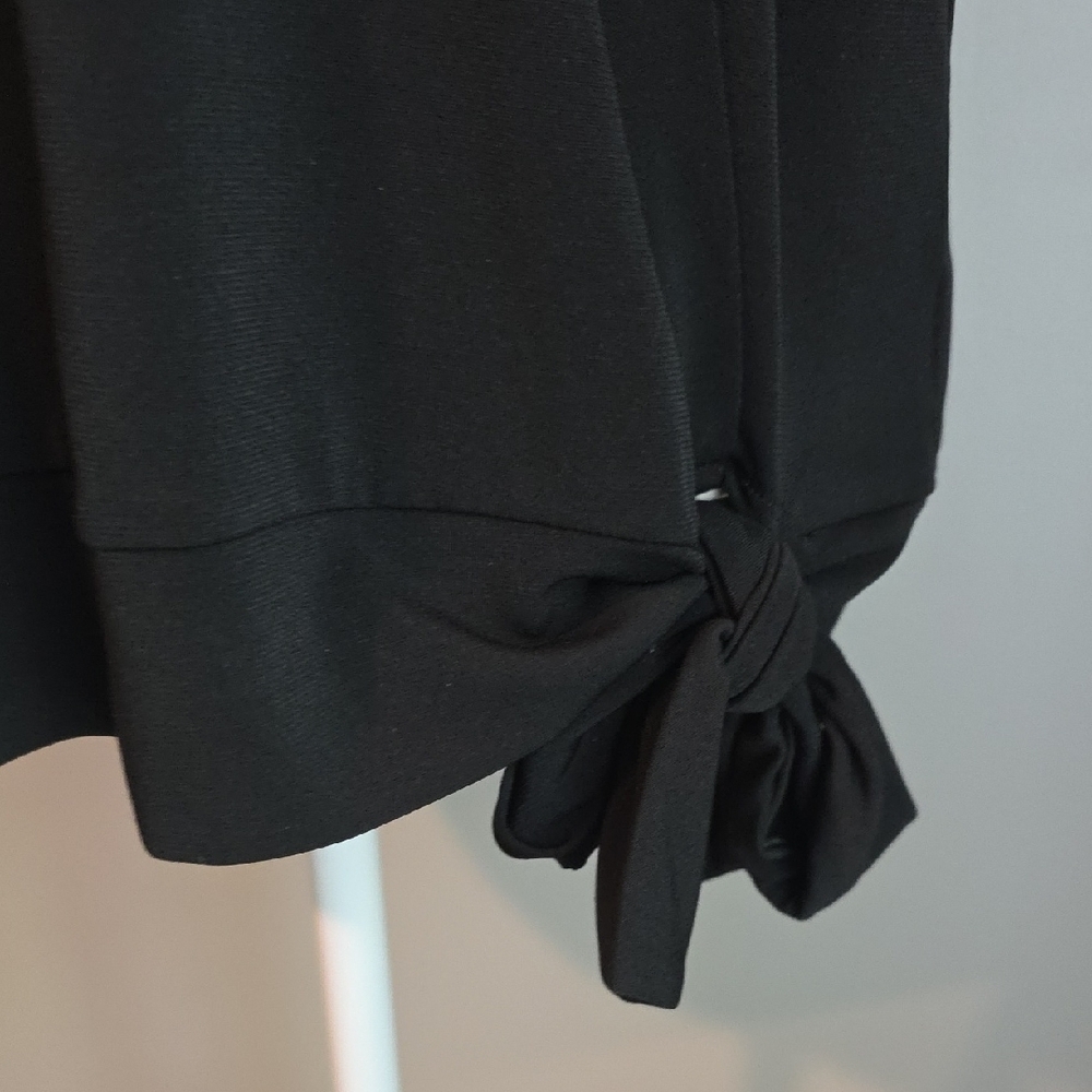 Liz Claiborne Black Blouse Size Large - Picture 3 of 7